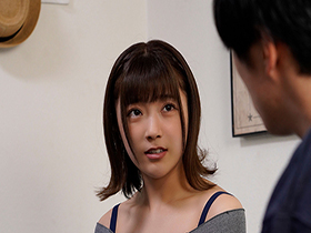 下の階に引っ越してきた人妻が巨乳すぎる！押しの弱さに付け込んで大きくてやわらかいおっぱいを堪能しながら中出し　サンプル画像12